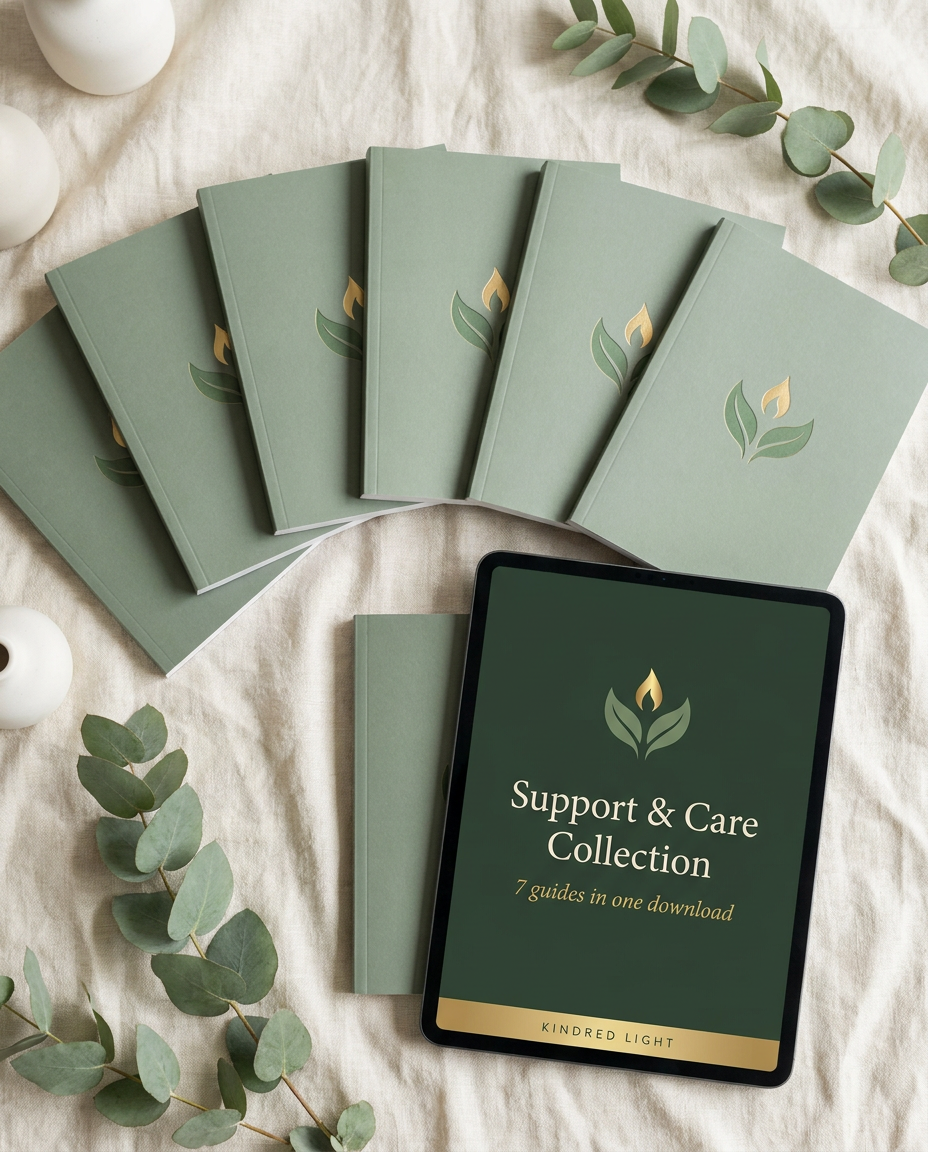 Support & Care Collection (7 Guides) - Kindred Light digital guide